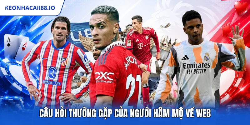 Câu hỏi thường gặp của người hâm mộ về web