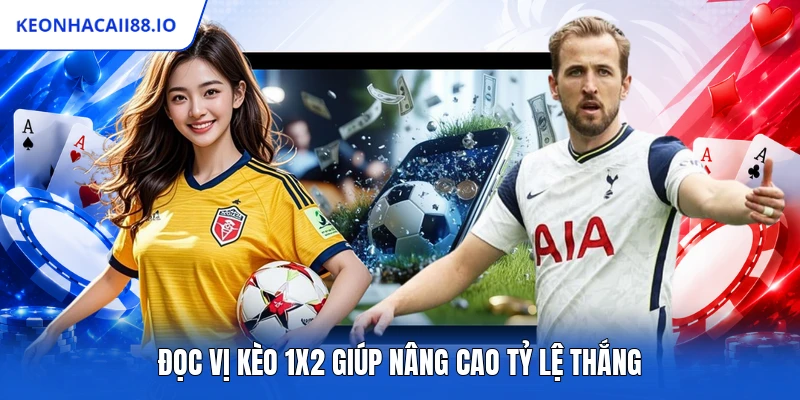 Đọc vị kèo 1x2 giúp nâng cao tỷ lệ thắng